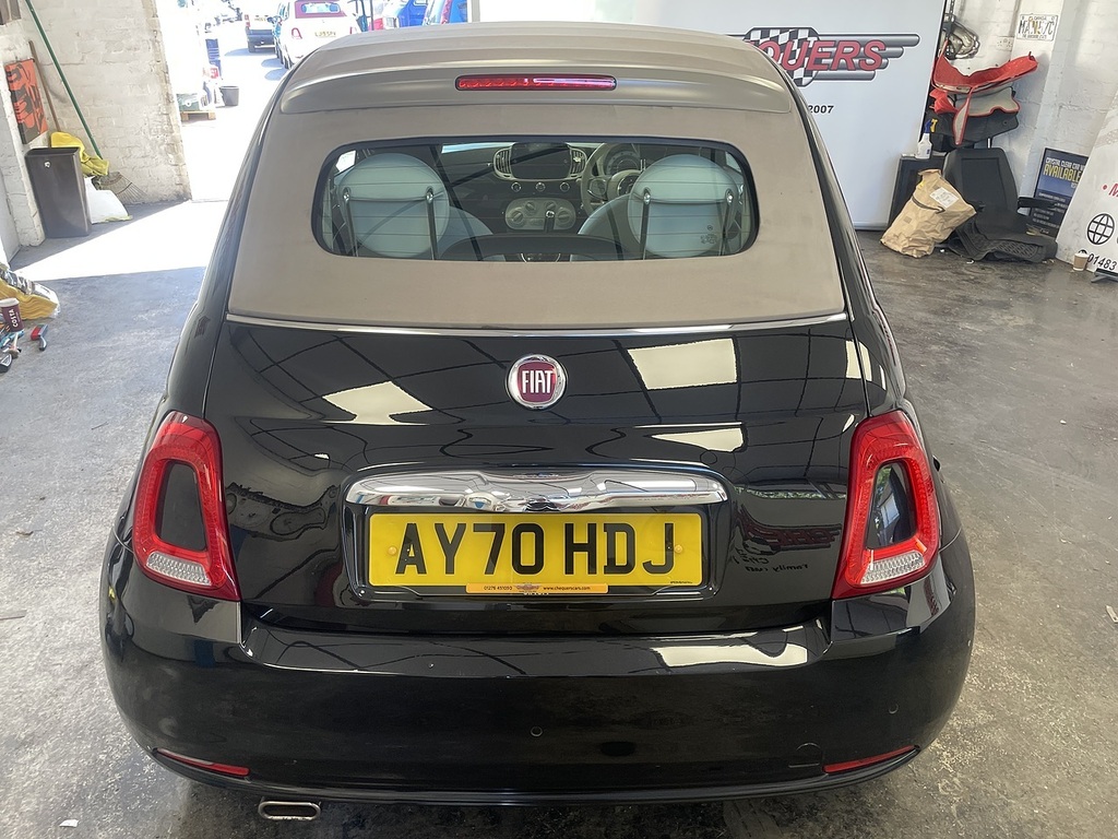 Fiat 500C 500 C Collezione White #9