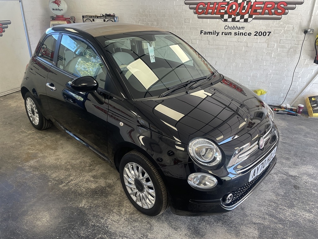 Fiat 500C Lounge Black #2