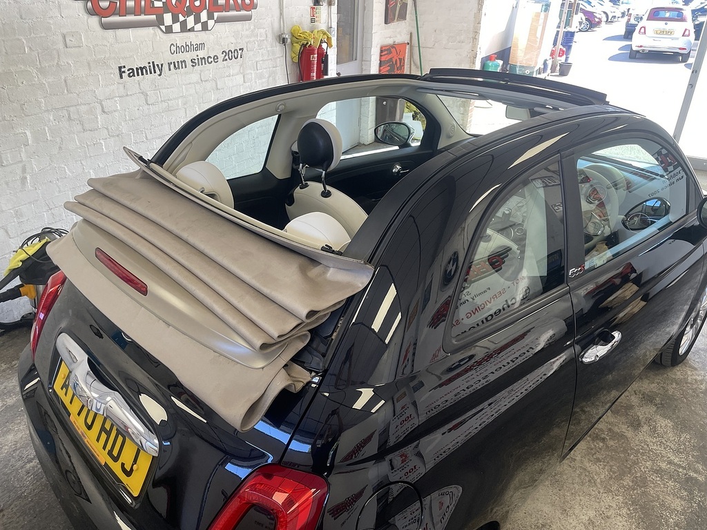 Fiat 500C 500 C Collezione White #10