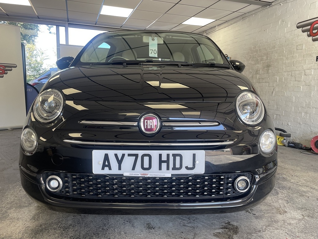 Fiat 500C Lounge Black #3