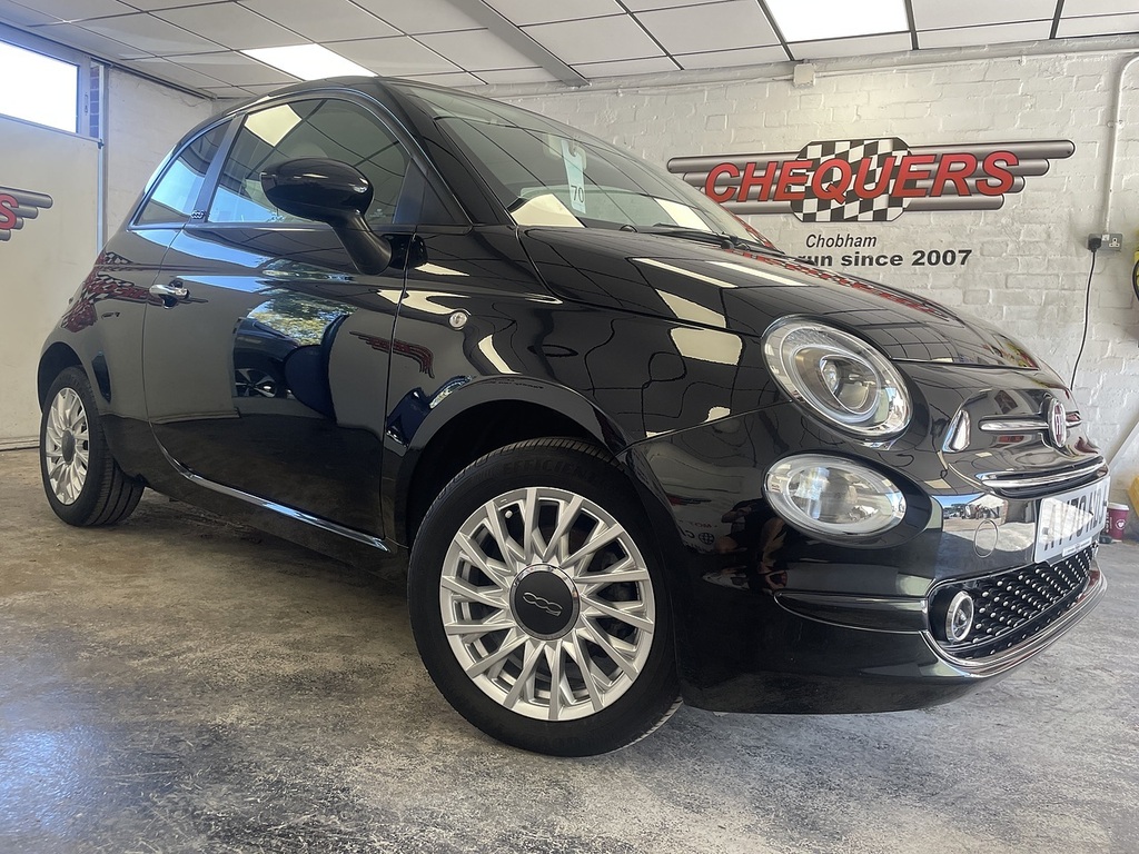 Fiat 500C Lounge Black