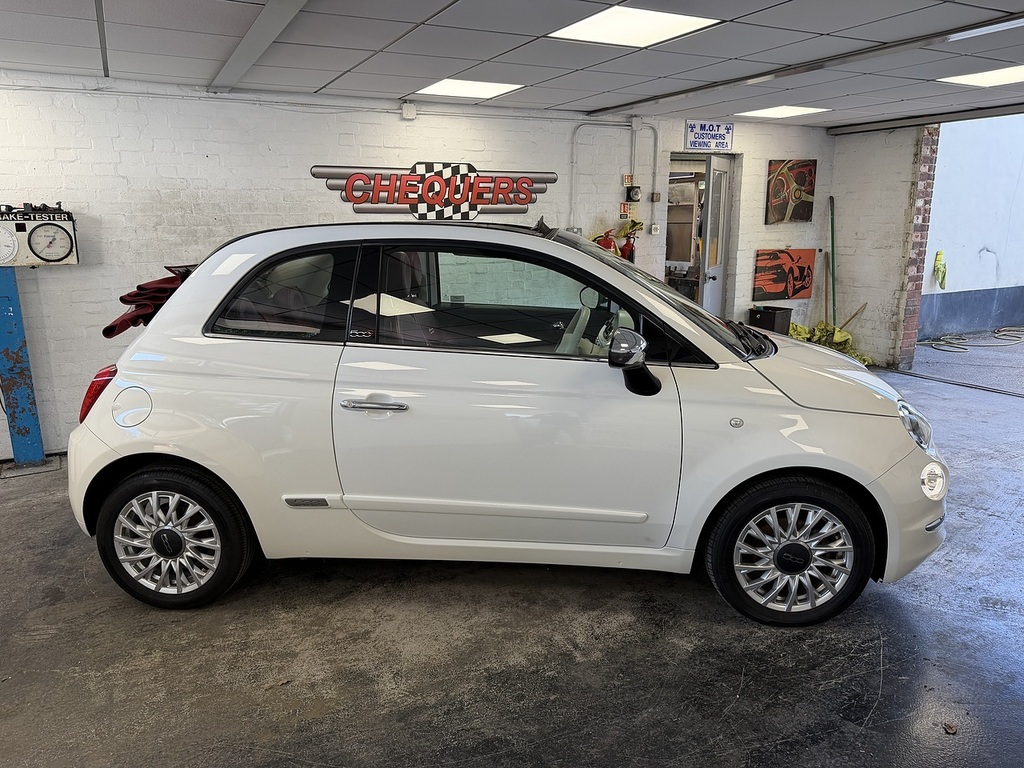 Fiat 500C Convertible 1.2 Eco Lounge Euro 6 Ss 2016 Pink #7