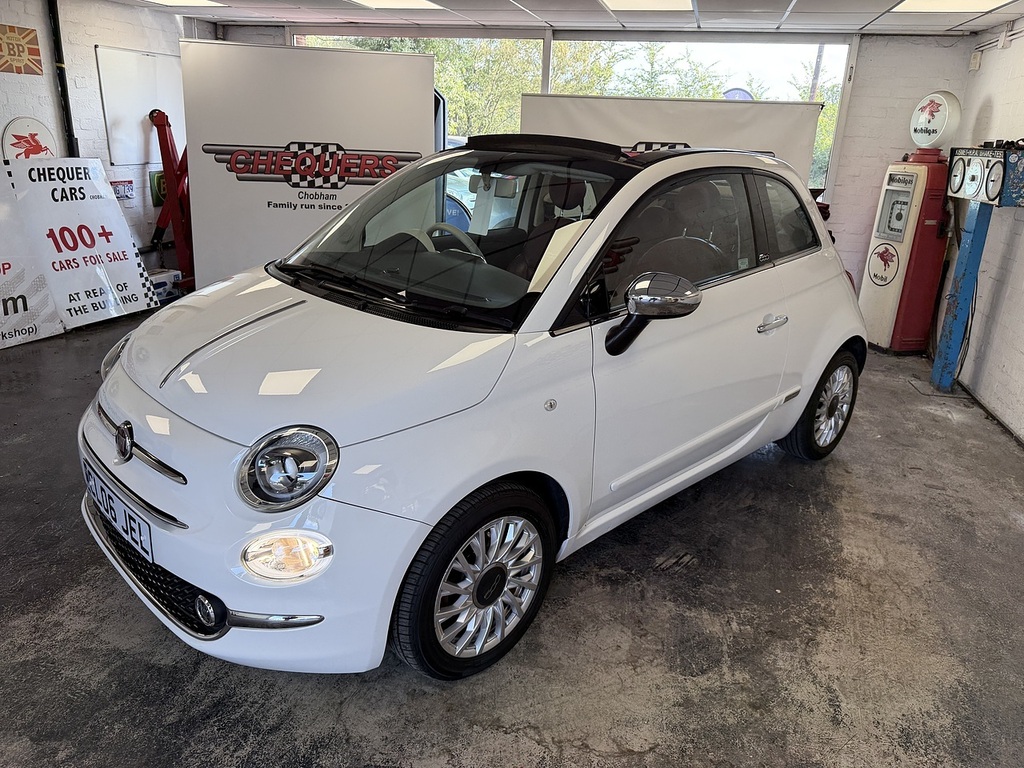Fiat 500C Twinair Lounge White #6