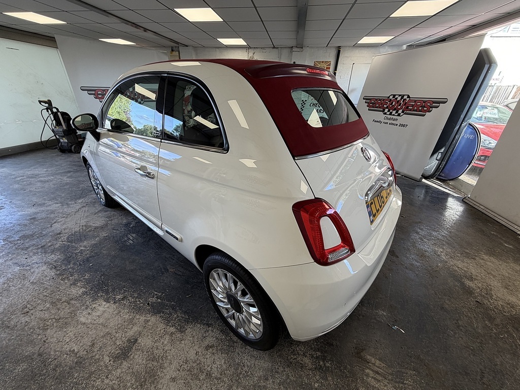 Fiat 500C Twinair Lounge White #4