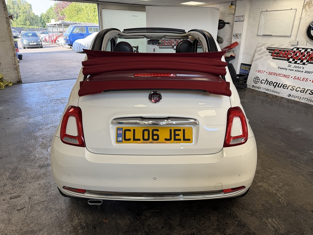 Fiat 500C Convertible 1.2 Eco Lounge Euro 6 Ss 2016 Pink #9