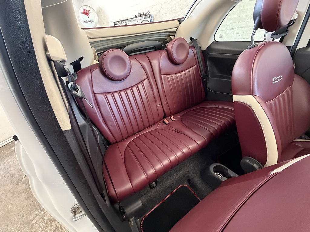 Fiat 500C Convertible 1.2 Eco Lounge Euro 6 Ss 2016 Pink #12
