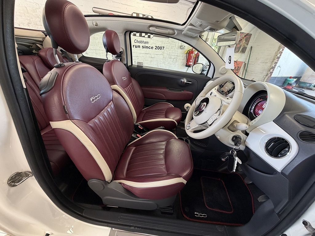 Fiat 500C Convertible 1.2 Eco Lounge Euro 6 Ss 2016 Pink #11