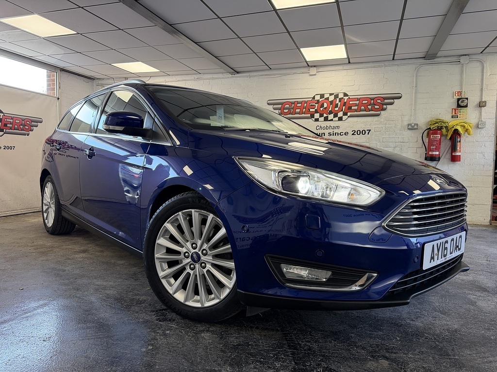 Ford Focus T Ecoboost Titanium X Blue