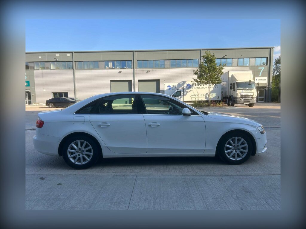 Audi A4 2.0 Tdi Se Saloon Lhd CO68SFC White #3