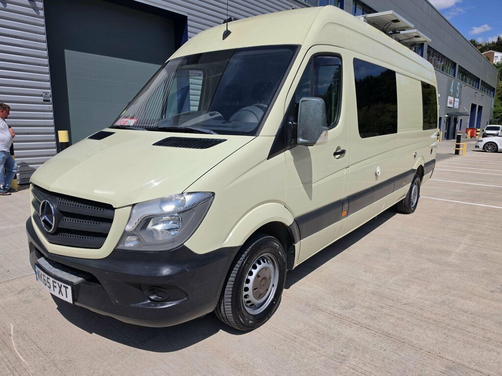 Mercedes-Benz Sprinter 316 Cdi Camper Van Lwb Lhd Beige