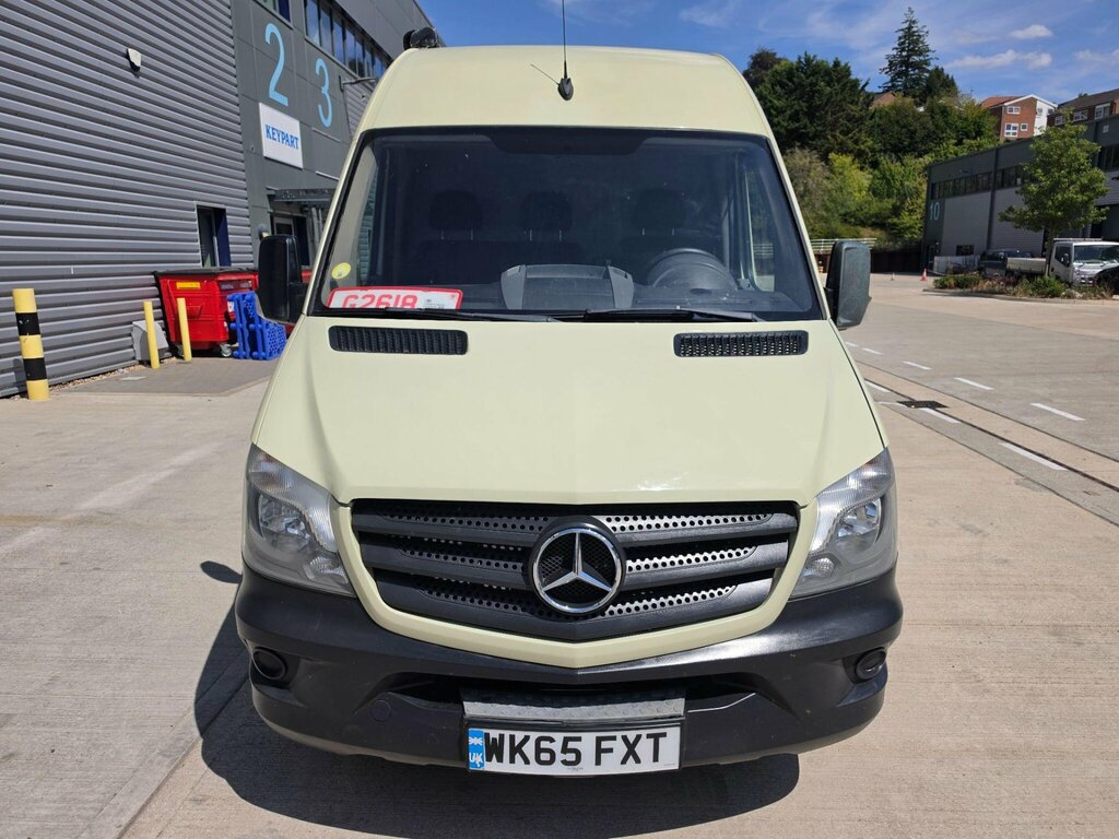 Mercedes-Benz Sprinter Panel Van 2.1 313 Cdi Rwd L3 H4 Euro 5 2015 White #7