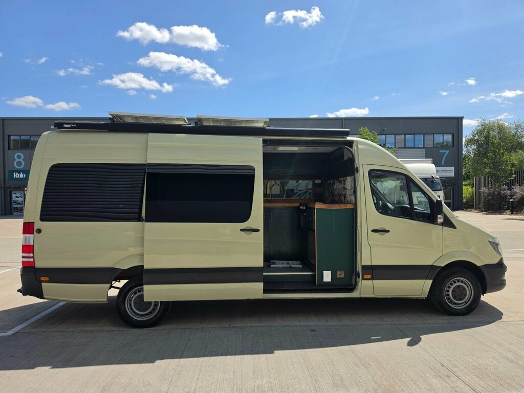 Mercedes-Benz Sprinter 316 Cdi Camper Van Lwb Lhd Beige #4