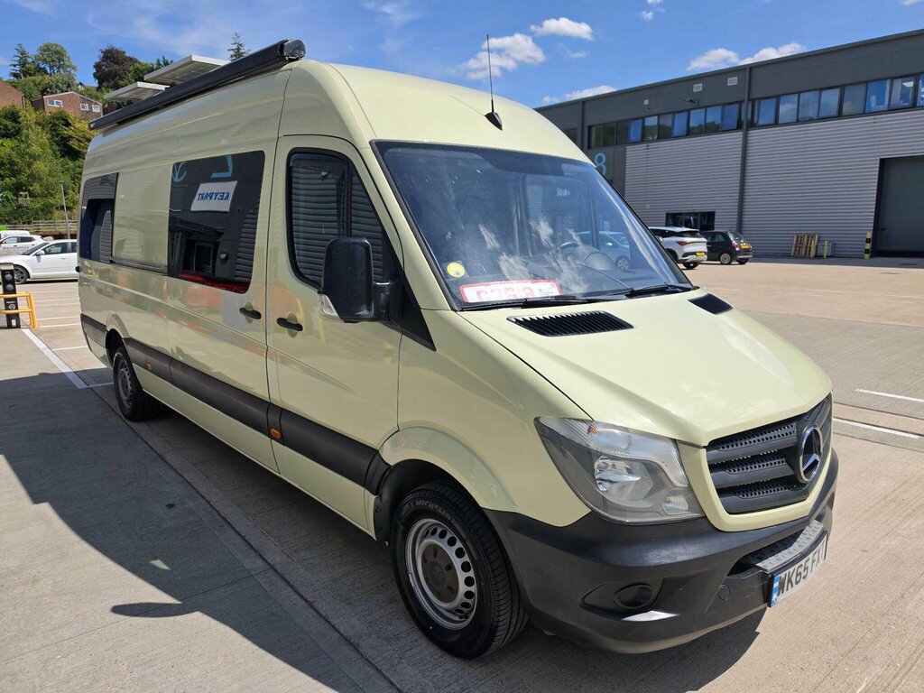 Mercedes-Benz Sprinter Panel Van 2.1 313 Cdi Rwd L3 H4 Euro 5 2015 White #8