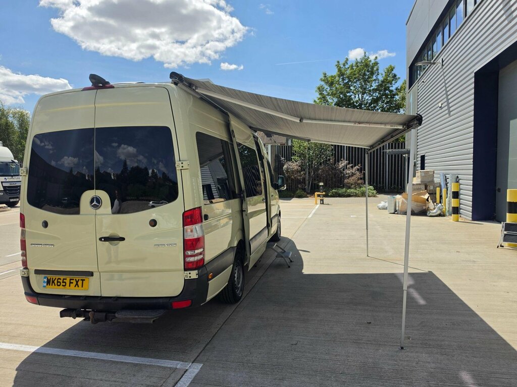 Mercedes-Benz Sprinter 316 Cdi Camper Van Lwb Lhd Beige #3