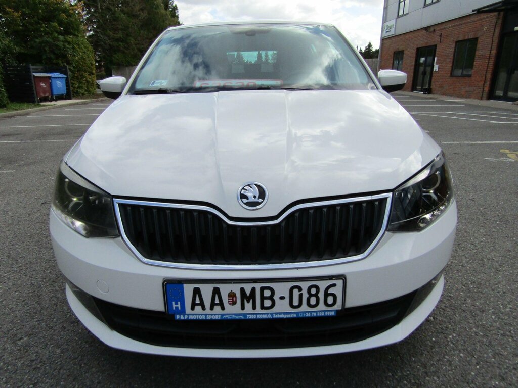 Skoda Fabia 1.0 Se Estate Lhd White #3