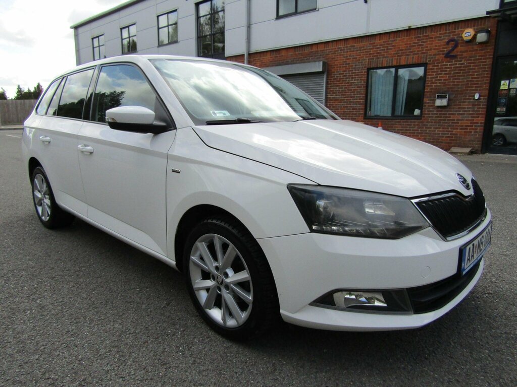 Skoda Fabia 1.0 Se Estate Lhd White #4