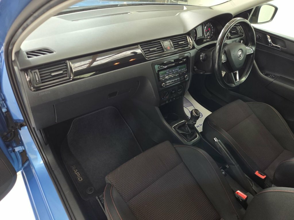 Skoda Rapid Hatchback 1.2 Tsi Sport Euro 5 201414 Blue #21