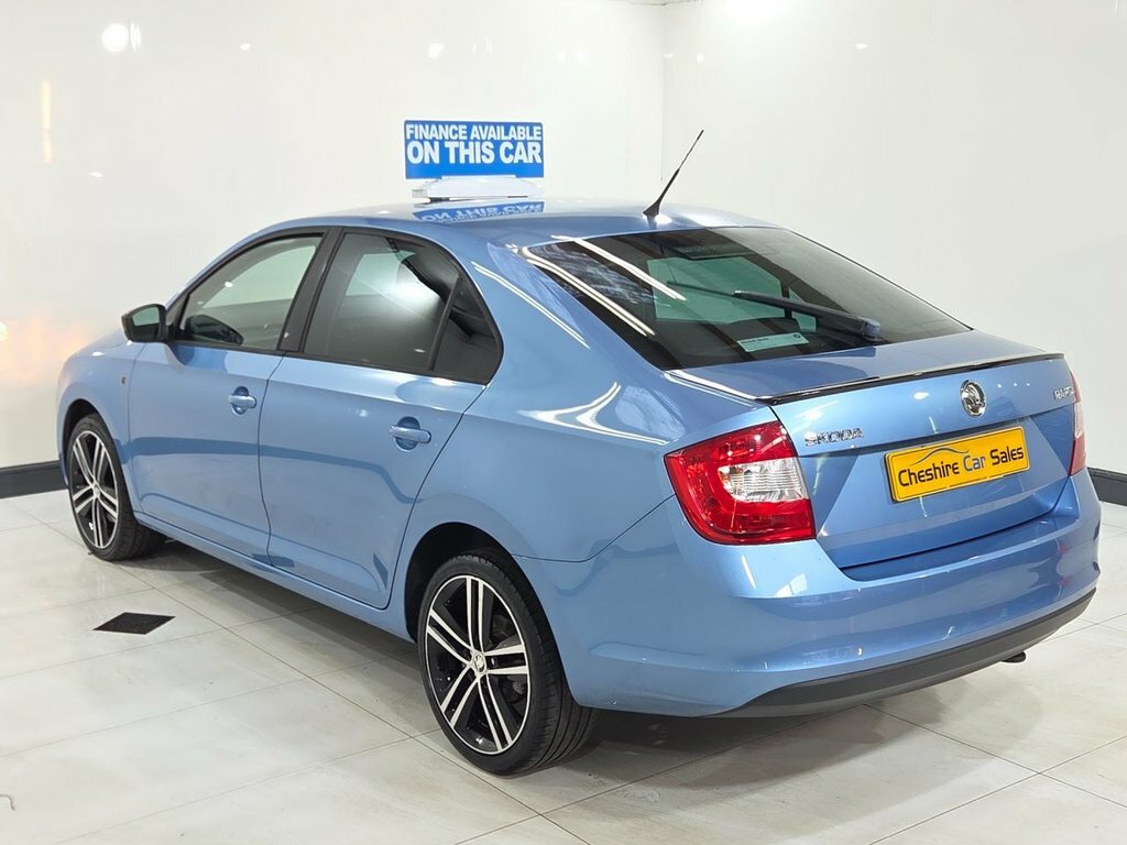 Skoda Rapid Hatchback 1.2 Tsi Sport Euro 5 201414 Blue #7
