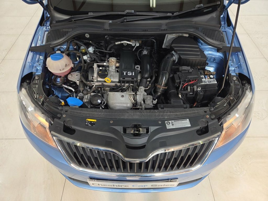 Skoda Rapid Hatchback 1.2 Tsi Sport Euro 5 201414 Blue #10