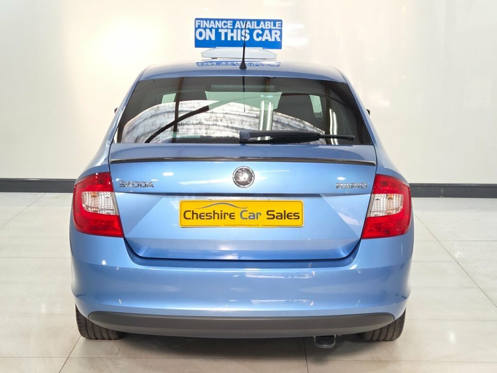 Skoda Rapid Hatchback 1.2 Tsi Sport Euro 5 201414 Blue #8