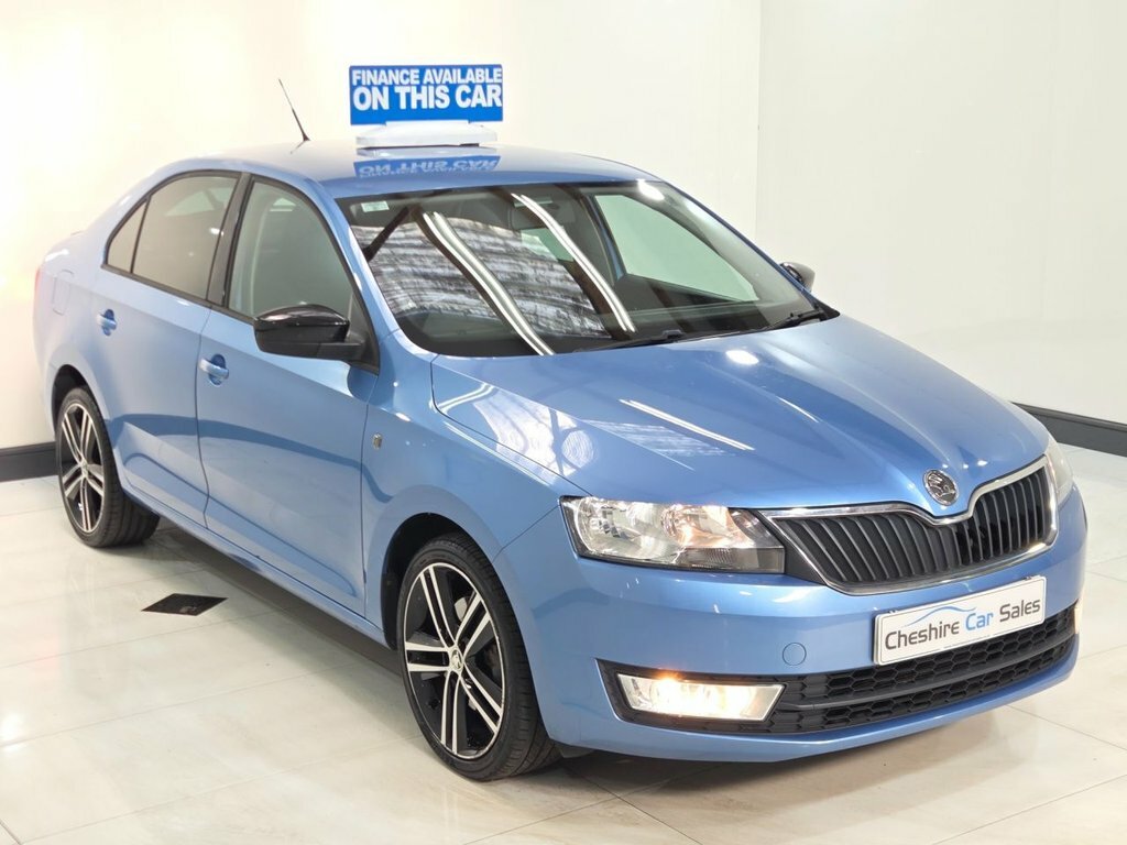 Skoda Rapid 1.2L Sport Blue #4