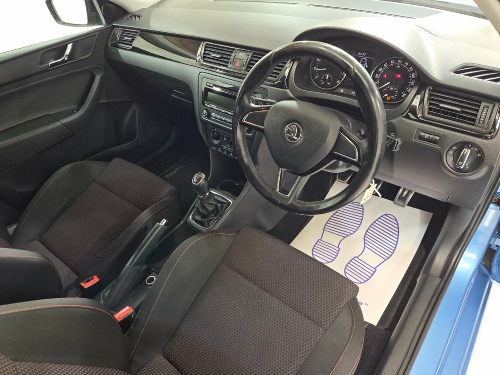 Skoda Rapid Hatchback 1.2 Tsi Sport Euro 5 201414 Blue #19