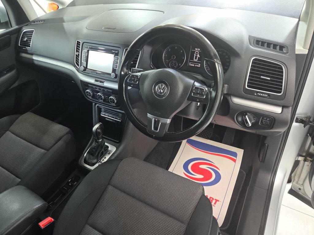 Volkswagen Sharan Mpv 2.0 Tdi Bluemotion Tech Se Wheelchair Accessib Silver #17