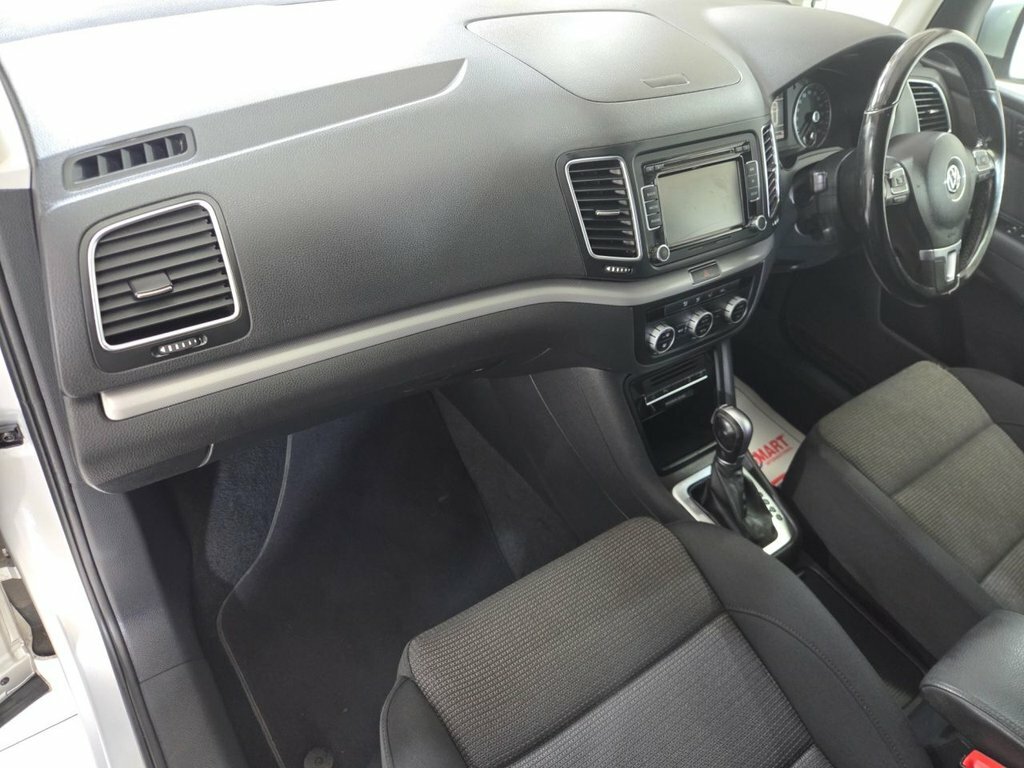 Volkswagen Sharan Mpv 2.0 Tdi Bluemotion Tech Se Wheelchair Accessib Silver #20