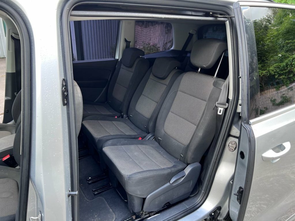 Volkswagen Sharan 2.0 Tdi Bluemotion Tech Se Mpv Dsg Euro Blue #12