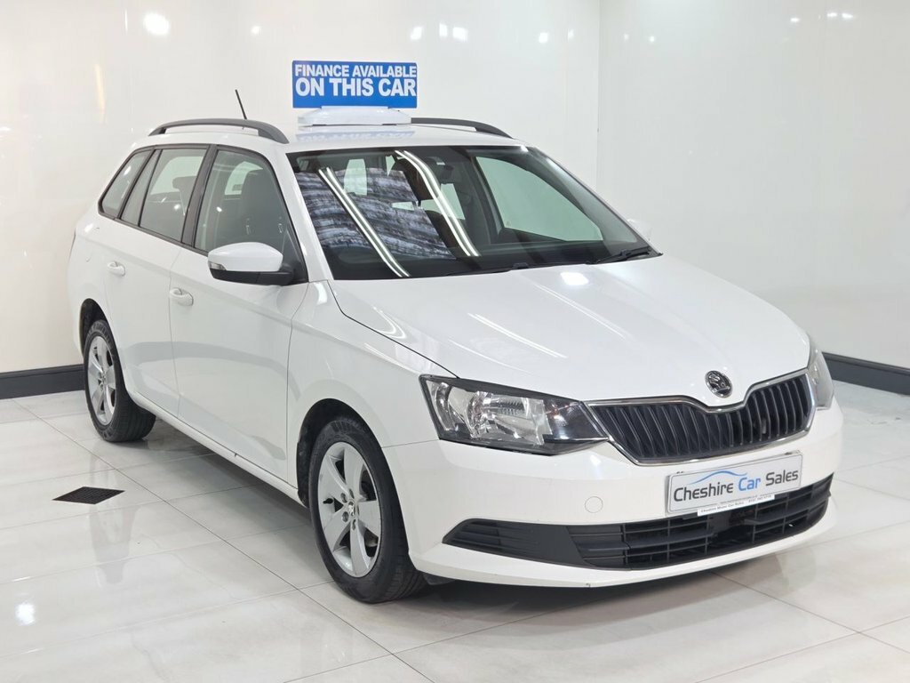 Skoda Fabia 1.2L Se White #4