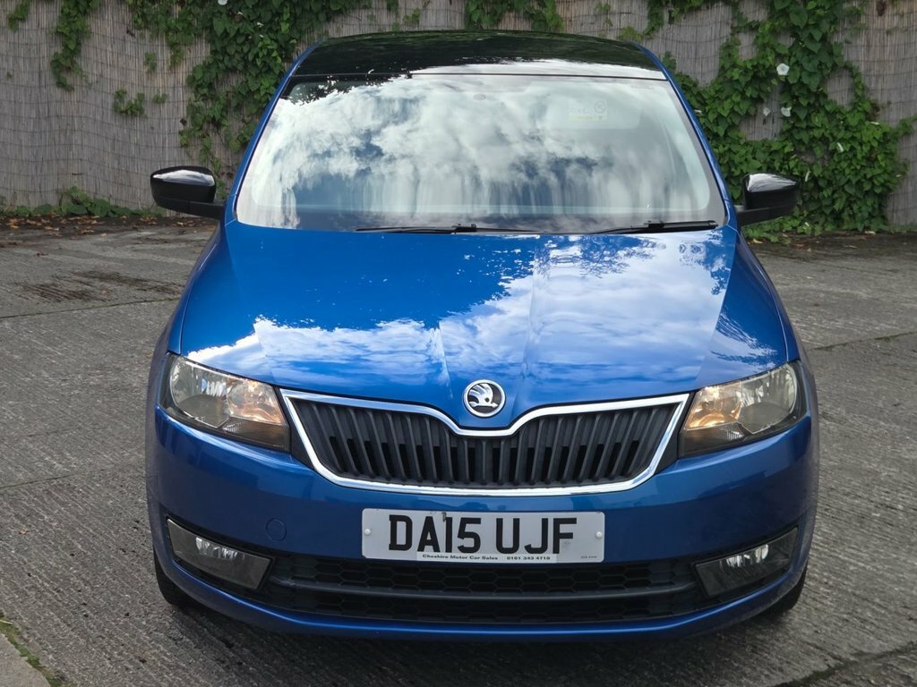 Skoda Rapid Spaceback 1.2L Se Sport DA15UJF Blue #4