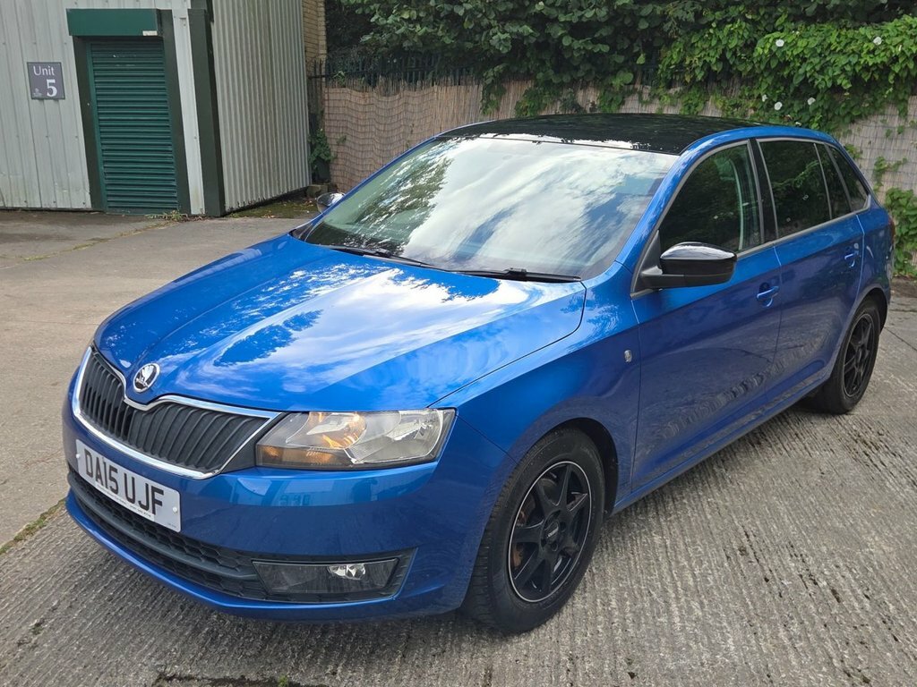 Skoda Rapid Spaceback 1.2L Se Sport DA15UJF Blue #5