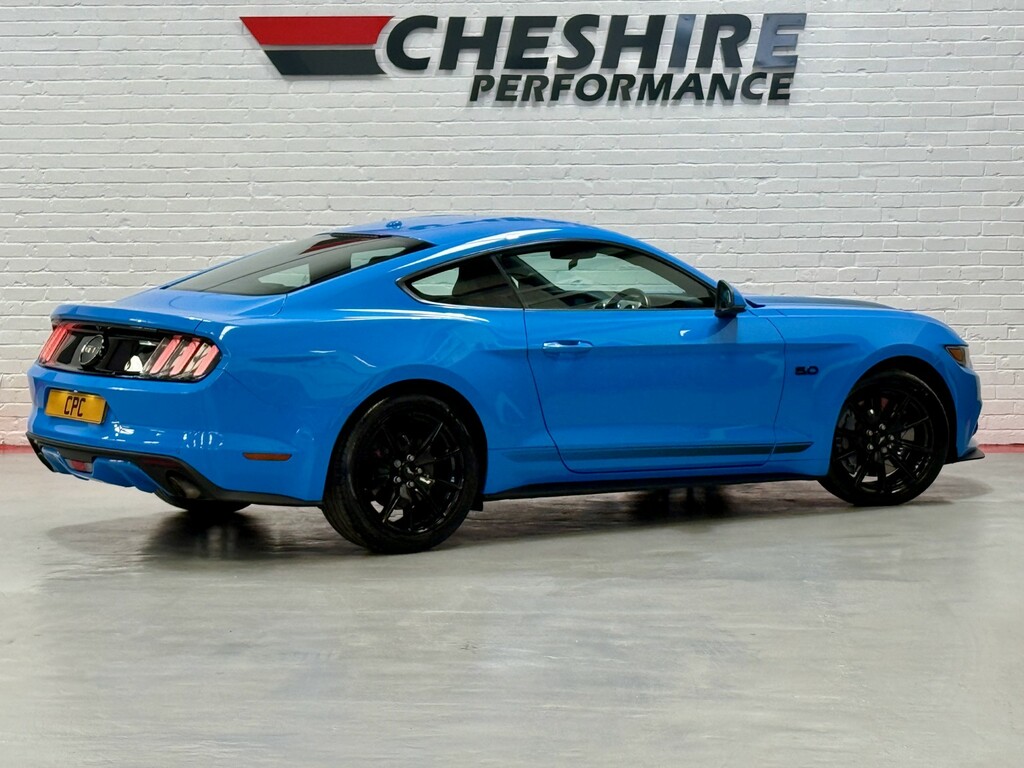 Ford Mustang Coupe 5.0 V8 Gt Shadow Edition 2018 Blue #4