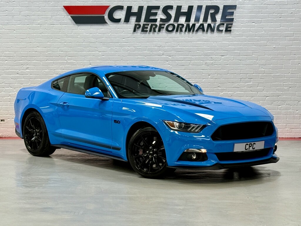 Ford Mustang Coupe 5.0 V8 Gt Shadow Edition 2018 Blue #2