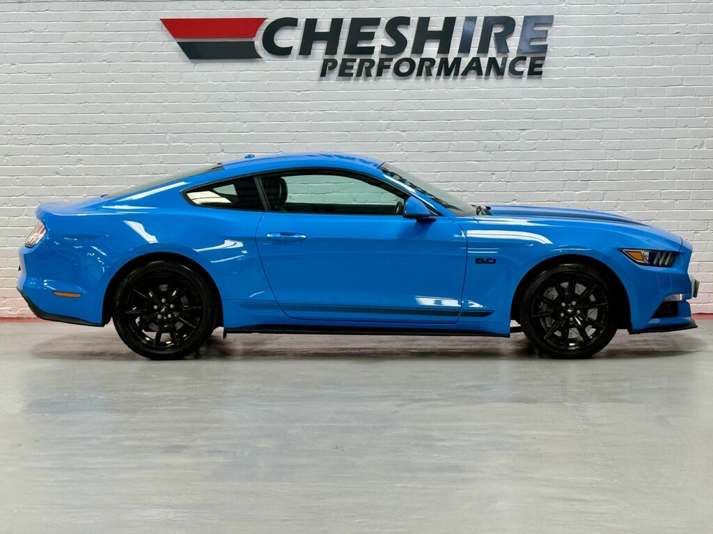 Ford Mustang Coupe 5.0 V8 Gt Shadow Edition 2018 Blue #3