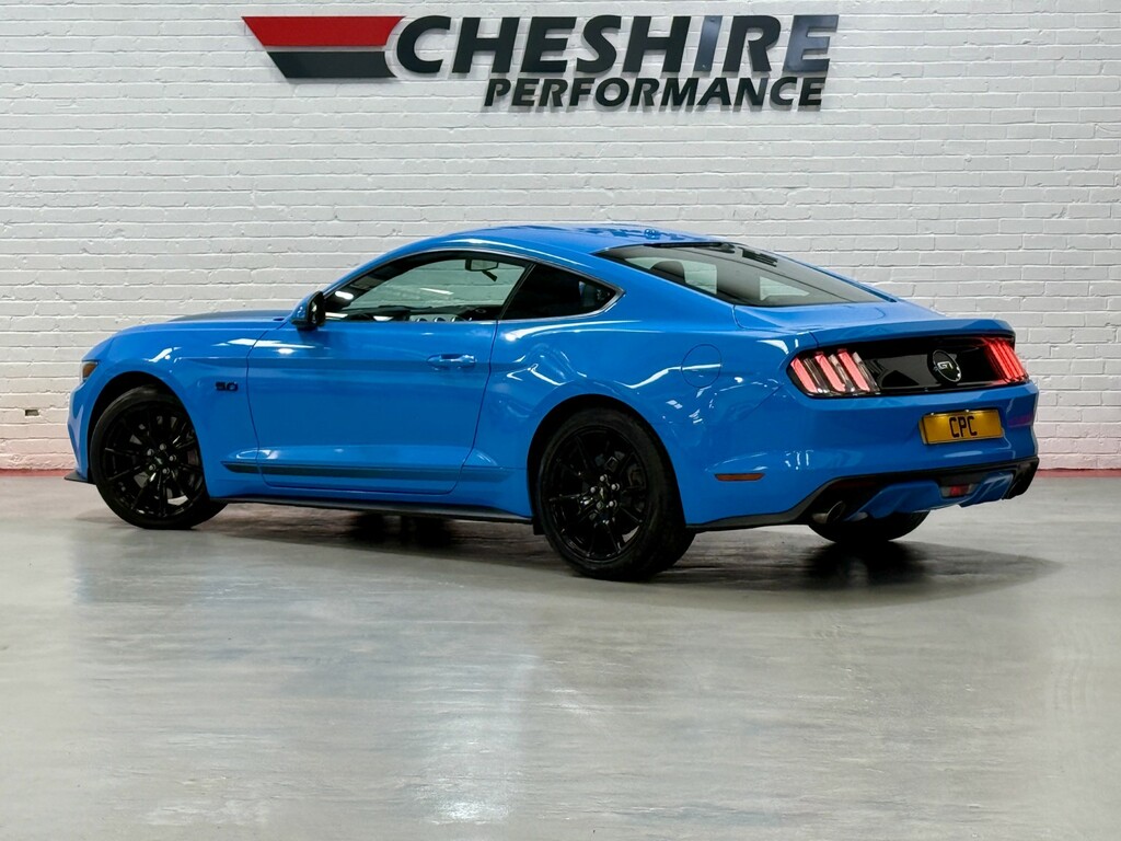 Ford Mustang Coupe 5.0 V8 Gt Shadow Edition 2018 Blue #6