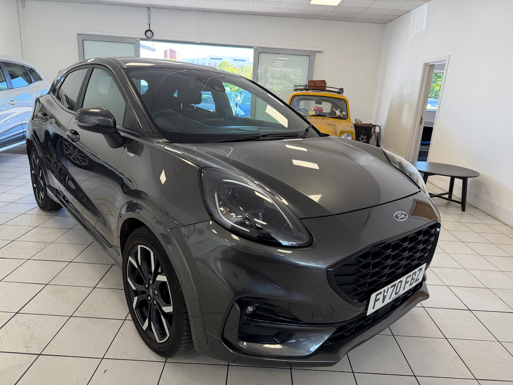 Ford Puma 1.0T Ecoboost Mhev St-line X Suv Black #3