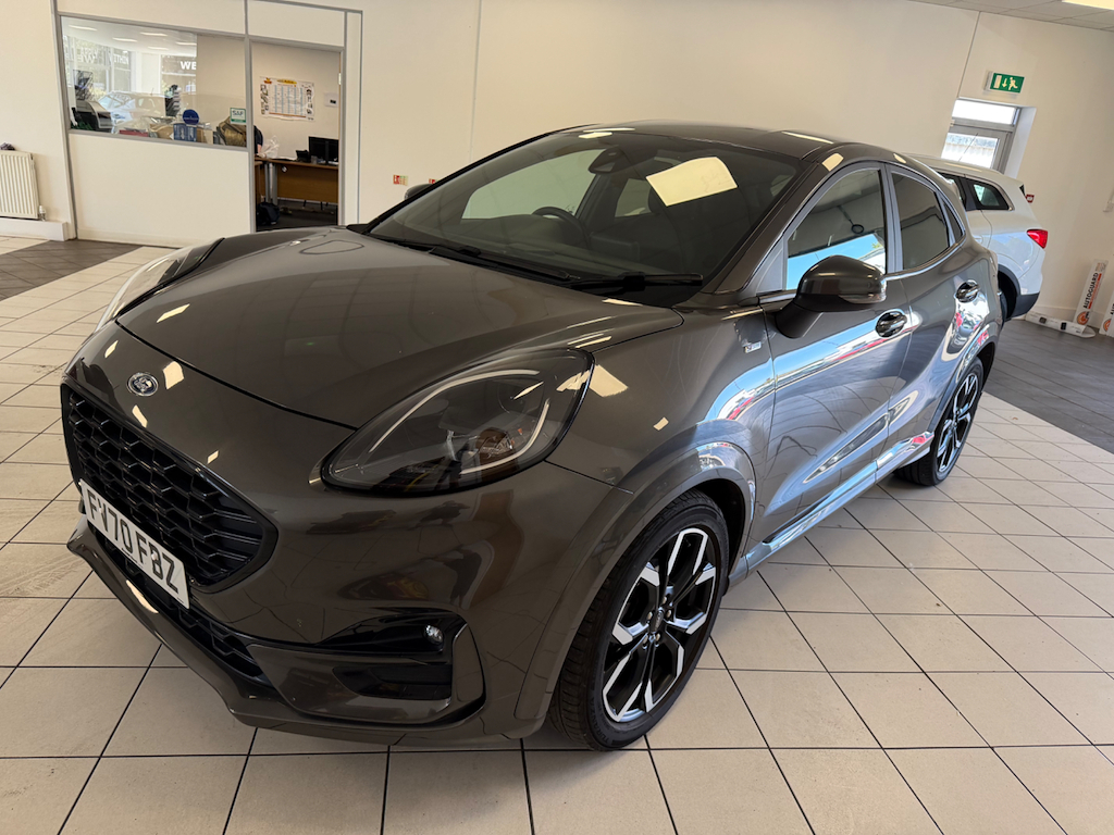 Ford Puma 1.0T Ecoboost Mhev St-line X Suv Black #1