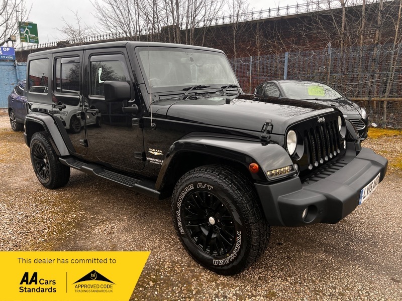 Jeep Wrangler 2.8 Crd Sahara Suv Black