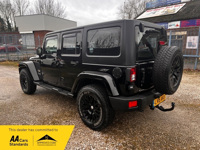 Jeep Wrangler 2.8 Crd Sahara Suv Black #6