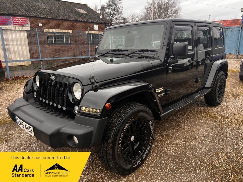 Jeep Wrangler 2.8 Crd Sahara Suv Black #5