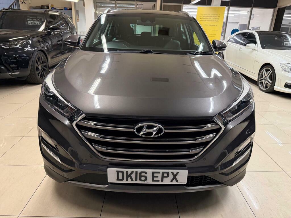 Hyundai Tucson 2.0 Crdi Premium Se Silver #2