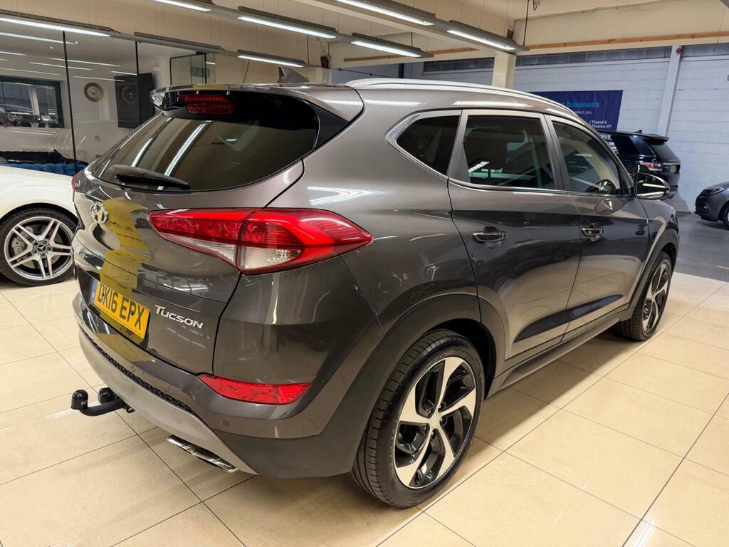 Hyundai Tucson 2.0 Crdi Premium Se Silver #6