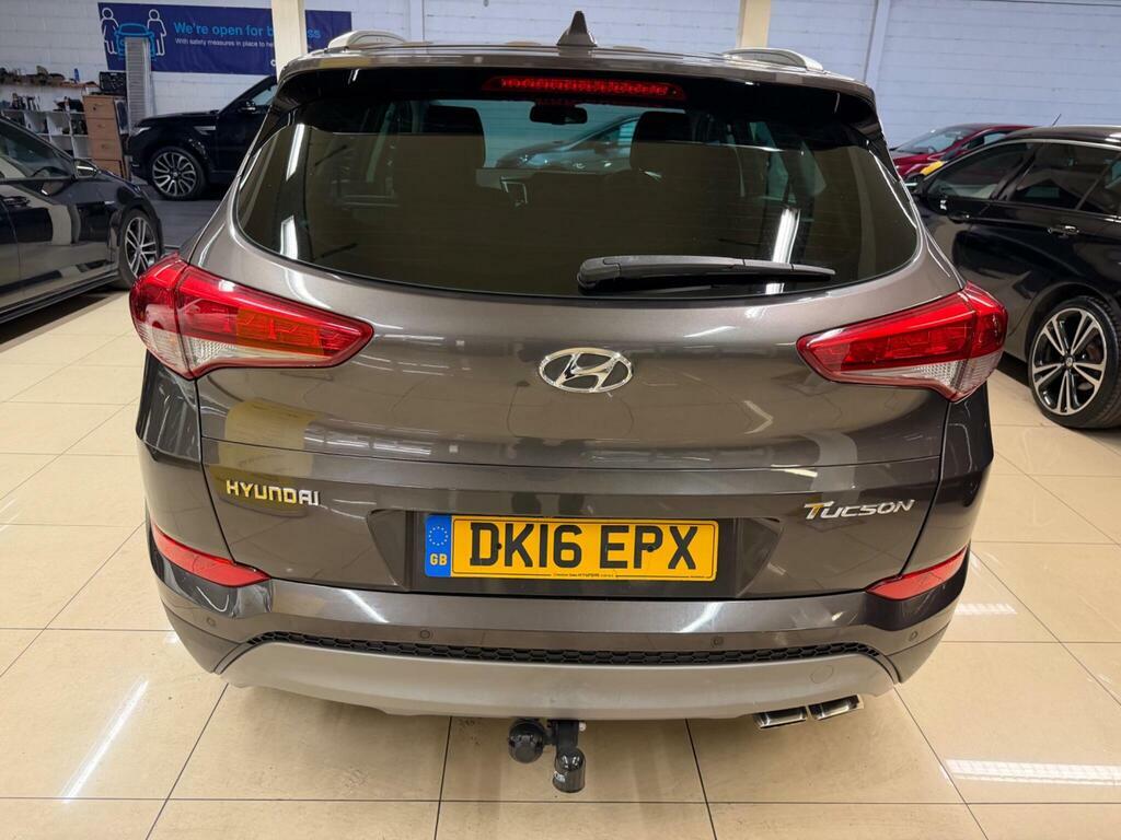 Hyundai Tucson 2.0 Crdi Premium Se Silver #5
