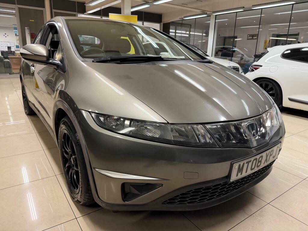 Honda Civic 2008 Honda Civicnbsp1.3 Ima Es 20 Tax Ulez Grey #1