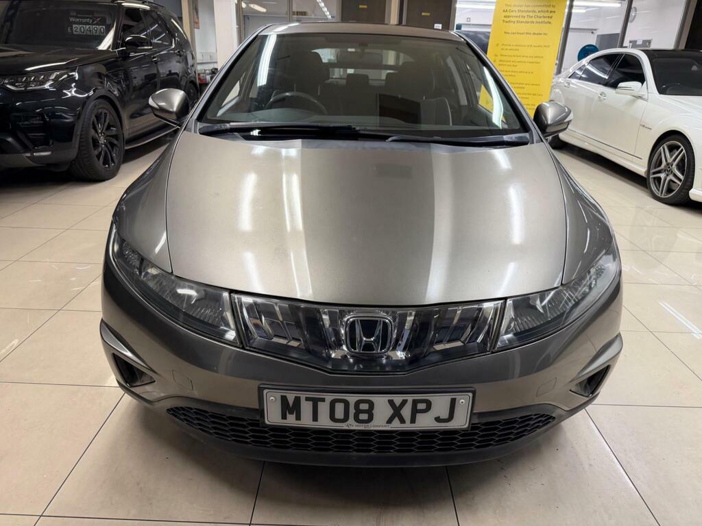 Honda Civic 2008 Honda Civicnbsp1.3 Ima Es 20 Tax Ulez Grey #2