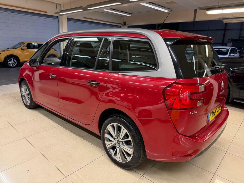 Citroen Grand C4 SpaceTourer 1.6 E-hdi Exclusive Euro 5 S S Red #4