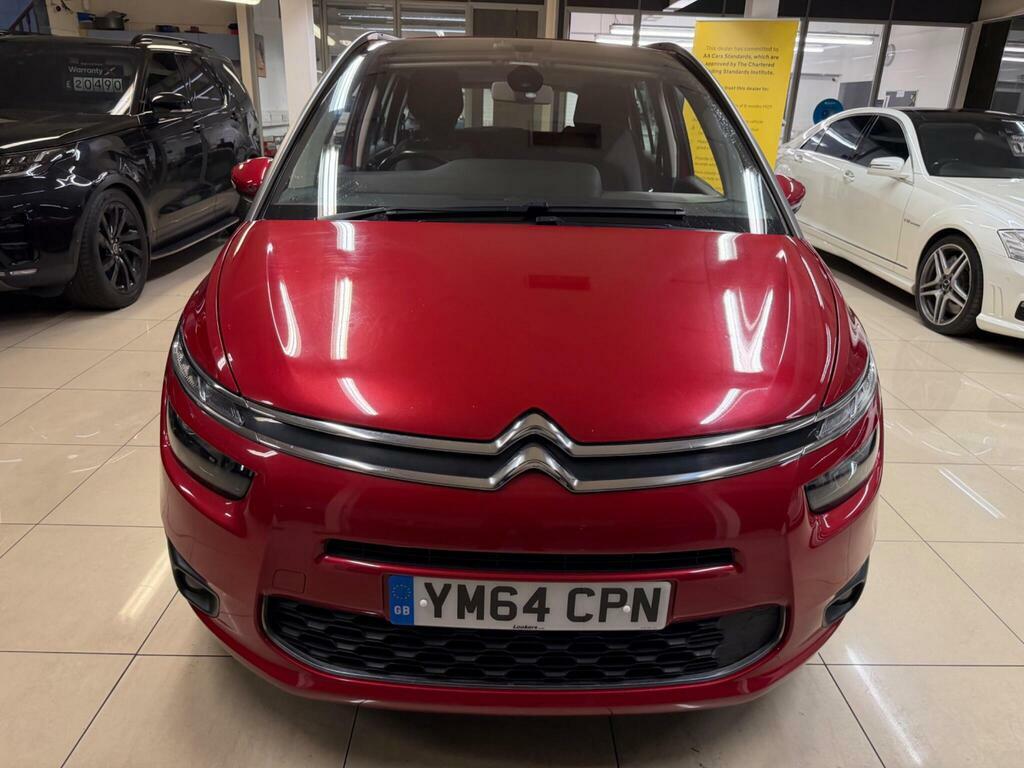 Citroen Grand C4 SpaceTourer 1.6 E-hdi Exclusive Euro 5 S S Red #2