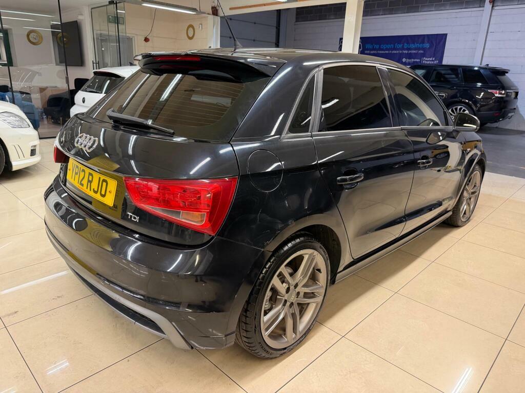 Audi A1 1.6 Tdi S Line Sportback Euro 5 S S Black #6