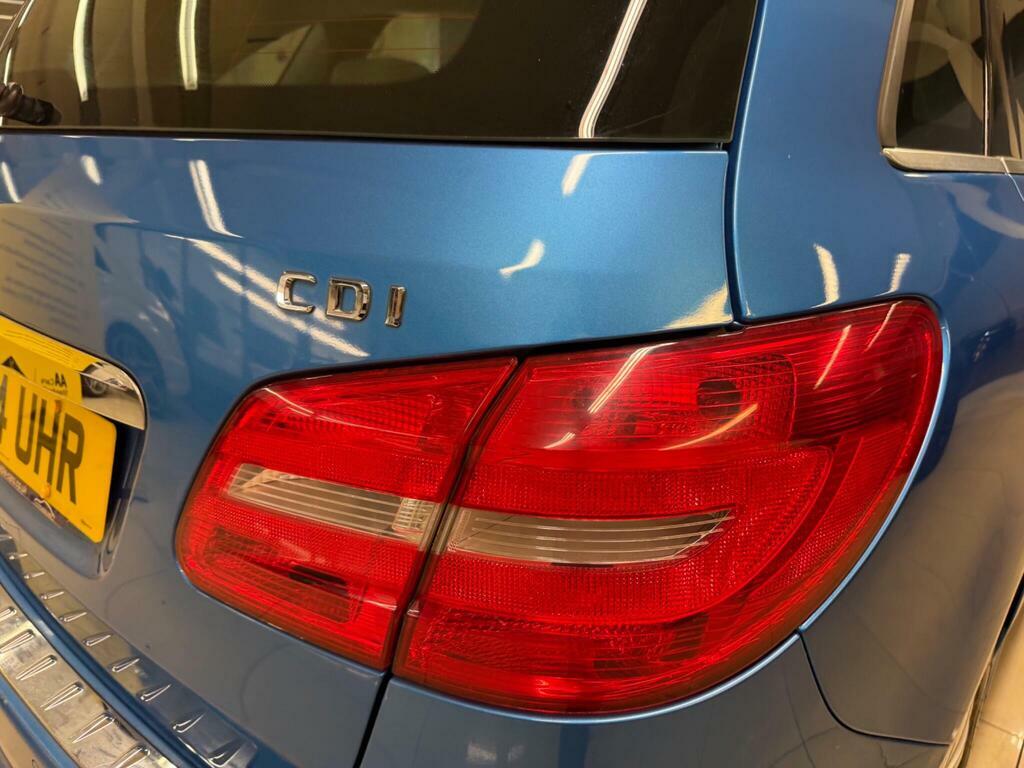Mercedes-Benz B Class Mpv 1.6 B180 Sport Mpv 7G-dct Euro 6 S Silver #13